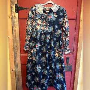 Vintage floral dress